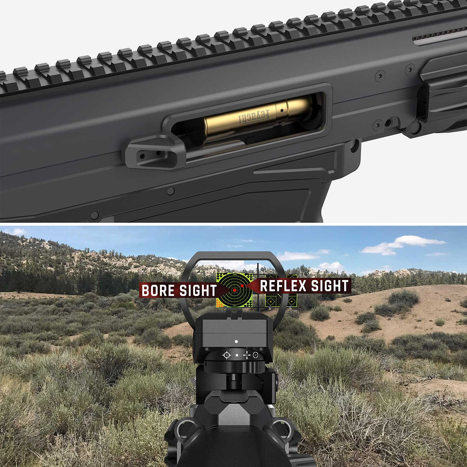 Feyachi BS37 Laser Bore Sight - 12 Gauge Red Dot feyachi Default Title Default Title-