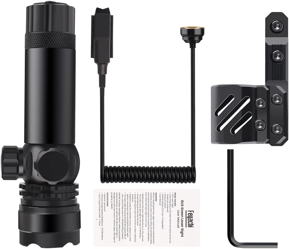 Feyachi GL42 Green Laser Sight - Tactical Mlok Mount