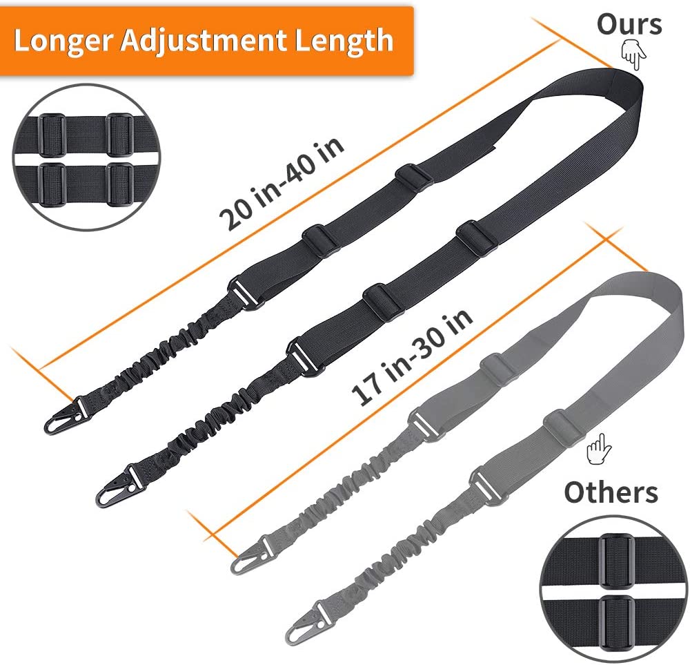 Feyachi L46 Tactical Sling - Adjustable Mlok Black