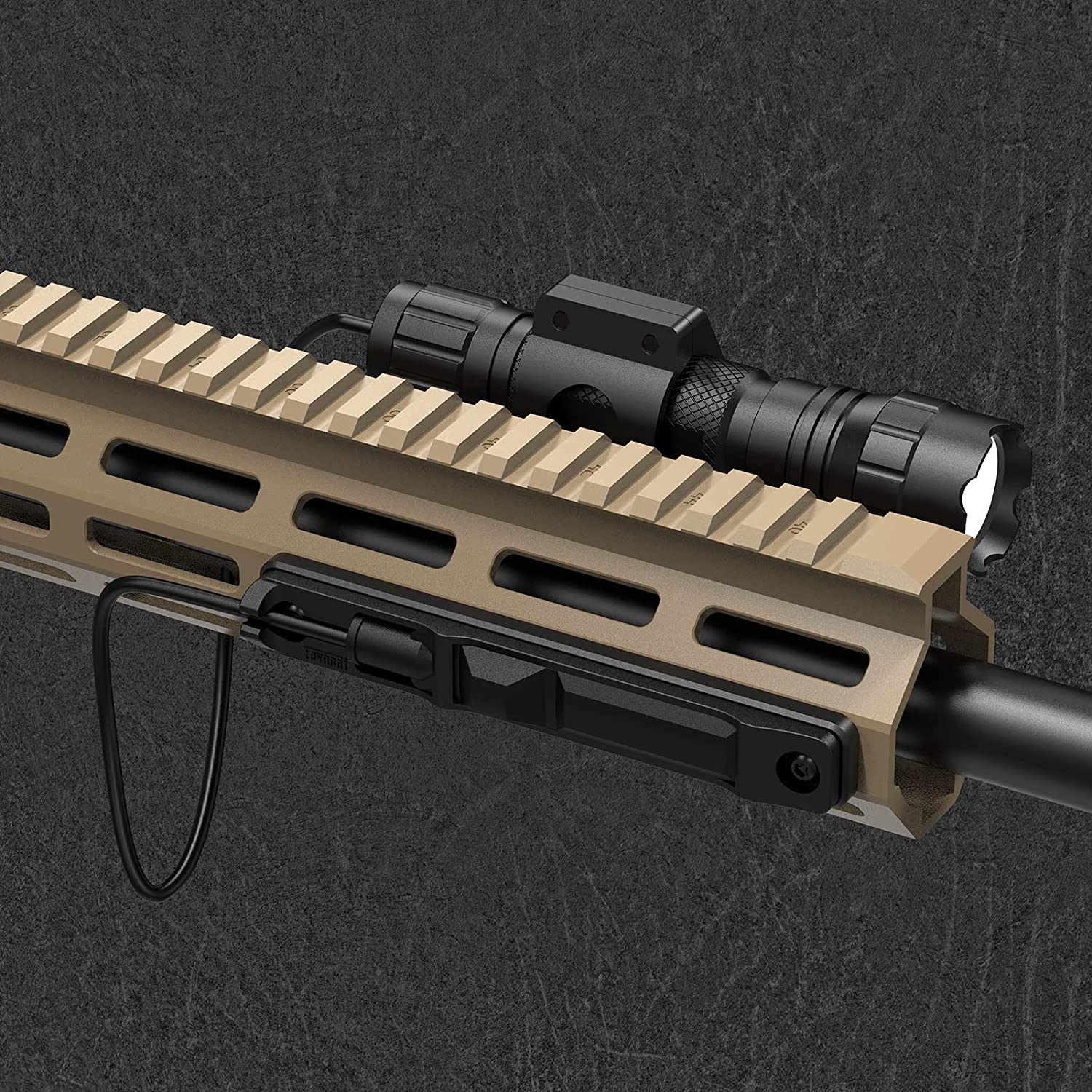 Feyachi MP24 Pressure Switch Mount Plate - Mlok/Picatinny Rail