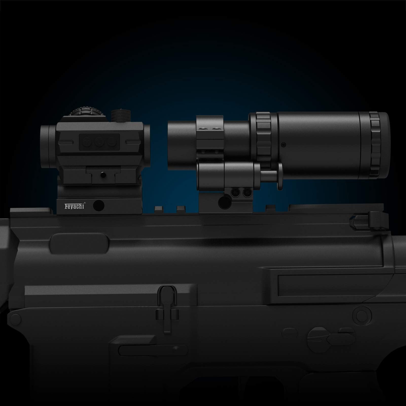 Feyachi T15 Red Dot Magnifier Mount - Flip to Side