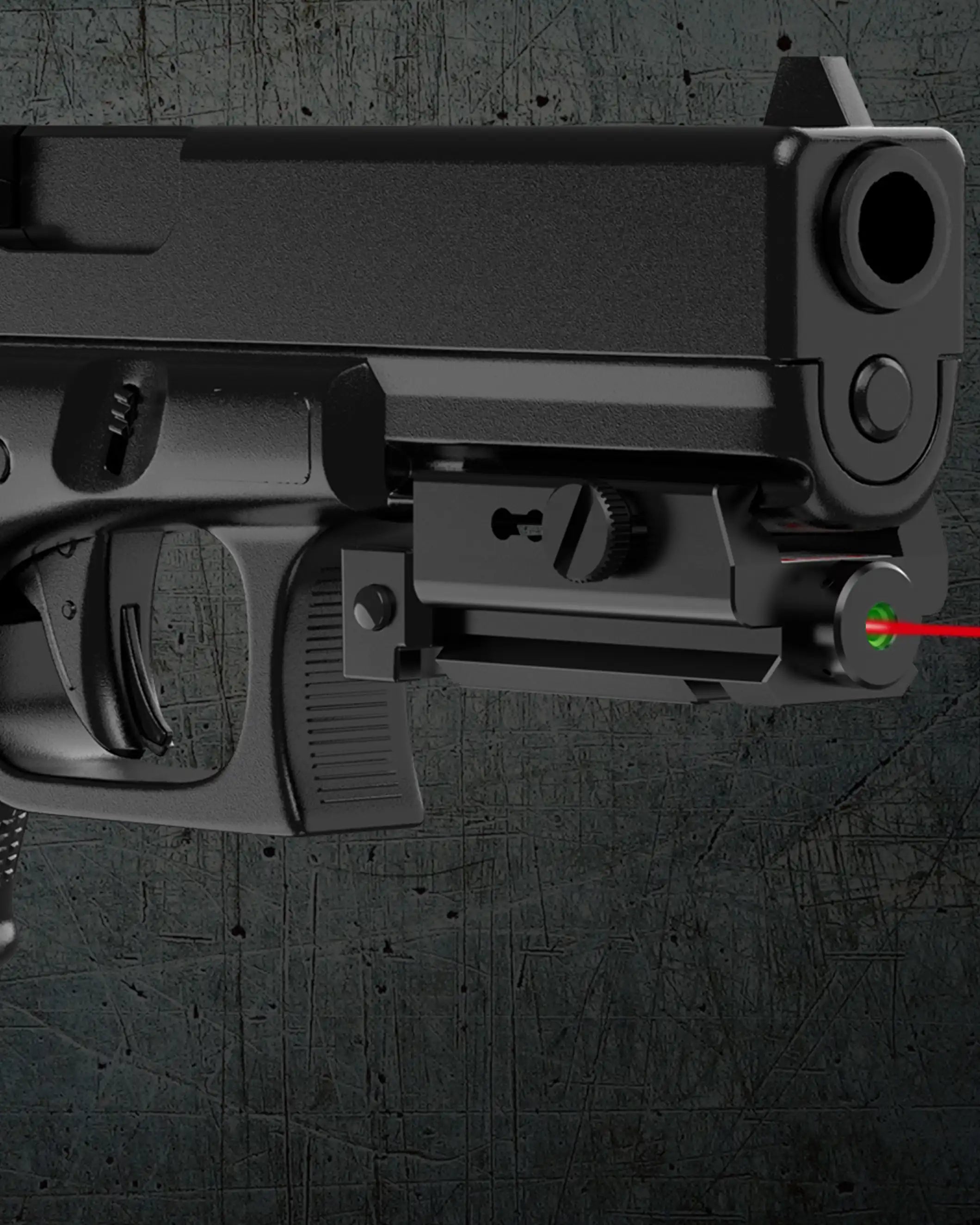 Feyachi PL-31 Compact Laser Sight - Red Low-Profile