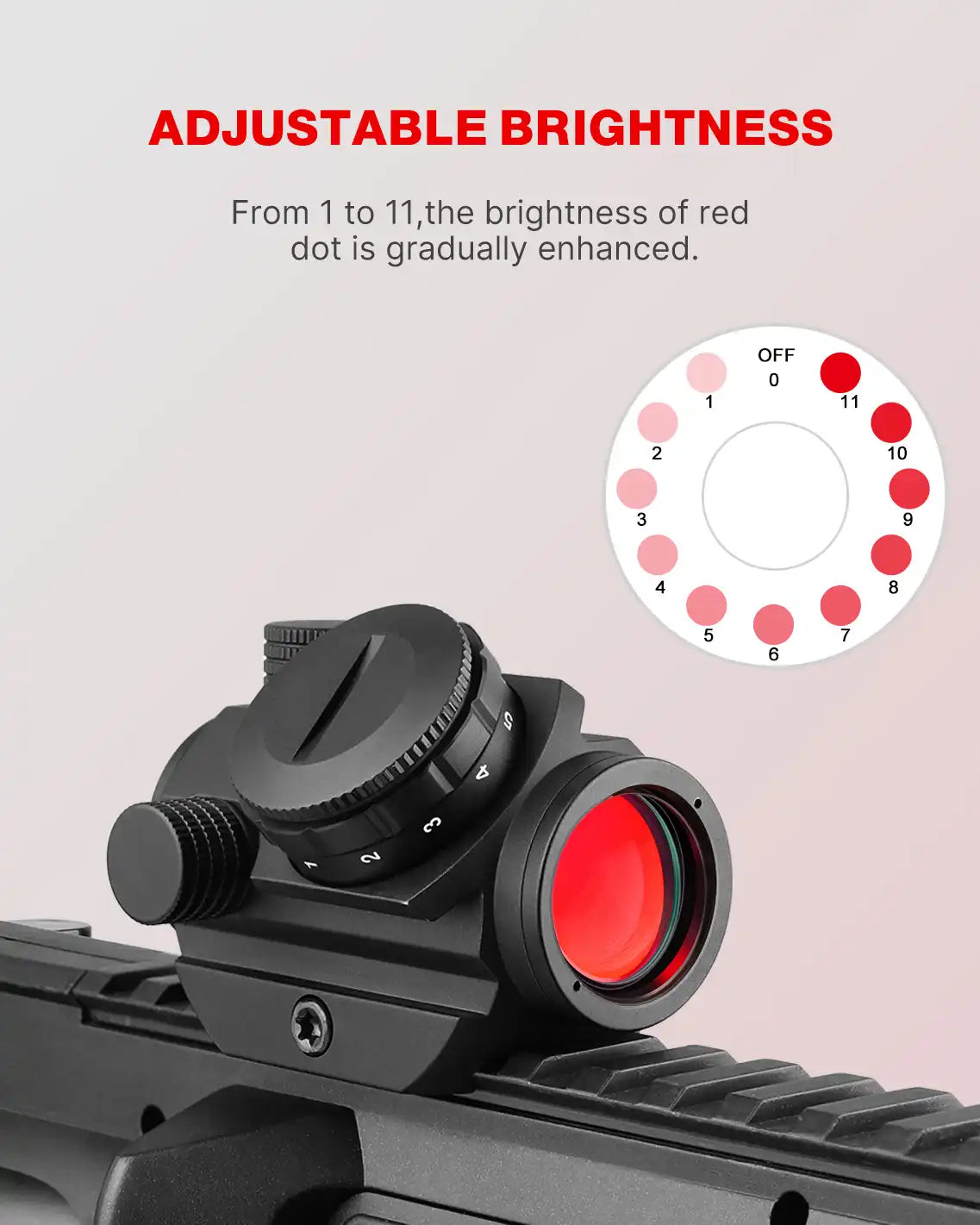 Feyachi RDS-22 Micro Red Dot Sight - Compact Optic feyachi Default Title Default Title-